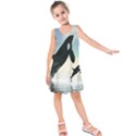 Whale Mum Baby Jump Kids  Sleeveless Dress View1