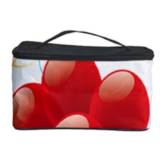 Balloon Partty Red Cosmetic Storage Case