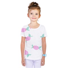Candy Pink Blue Sweet Kids  One Piece Tee