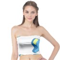 Candy Yellow Blue Tube Top View1