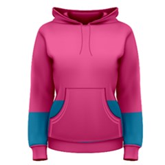 Flag Color Pink Blue Women s Pullover Hoodie