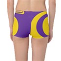 Flag Purple Yellow Circle Reversible Bikini Bottoms View4