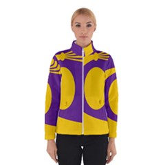 Flag Purple Yellow Circle Winterwear