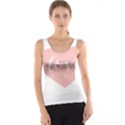 Love Valentines Heart Pink Tank Top View1