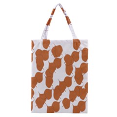 Machovka Autumn Leaves Brown Classic Tote Bag