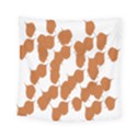 Machovka Autumn Leaves Brown Square Tapestry (Small) View1