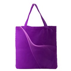 Purple Line Grocery Tote Bag