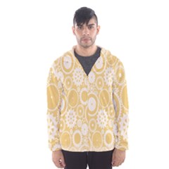 Wheels Star Gold Circle Yellow Hooded Wind Breaker (men) by Alisyart