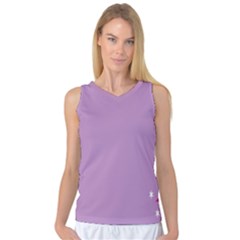 Purple Flagred White Star Women s Basketball Tank Top