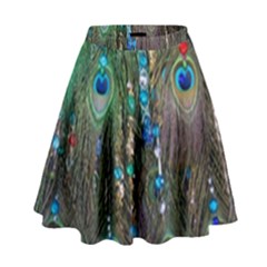 Peacock Jewelery High Waist Skirt by Simbadda