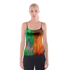 Watercolor Grunge Background Spaghetti Strap Top by Simbadda