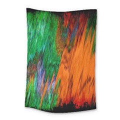 Watercolor Grunge Background Small Tapestry by Simbadda