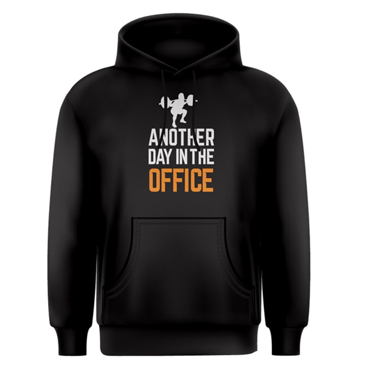 Black another day in the office Men s Pullover Hoodie