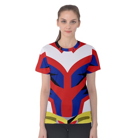 All Might Suit Women s Cotton Tee by KibaRain