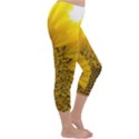 Plant Nature Leaf Flower Season Capri Winter Leggings  View3