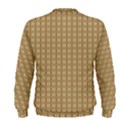 Pattern Background Brown Lines Men s Sweatshirt View2