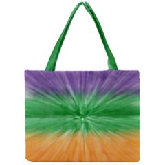 Mardi Gras Tie Die Mini Tote Bag by PhotoNOLA