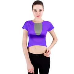 Ceiling Color Magenta Blue Lights Gray Green Purple Oculus Main Moon Light Night Wave Crew Neck Crop Top