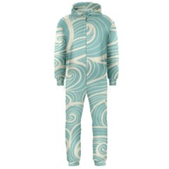 Blue Waves Hooded Jumpsuit (Men) 