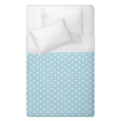 Circle Blue White Duvet Cover (single Size)