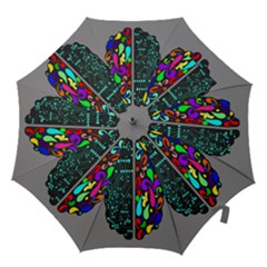 Emotional Rational Brain Hook Handle Umbrellas (large)