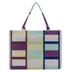 Maximum Color Rainbow Brown Blue Purple Grey Plaid Flag Medium Zipper Tote Bag by Alisyart