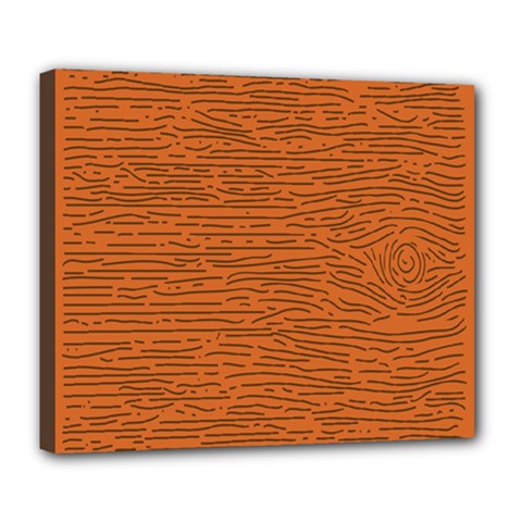 Illustration Orange Grains Line Deluxe Canvas 24  X 20  