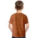 Illustration Orange Grains Line Kids  Sport Mesh Tee View2