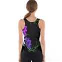 Neon Flowers Floral Rose Light Green Purple White Pink Sexy Tank Top View2