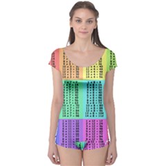 Multiplication Printable Table Color Rainbow Boyleg Leotard 