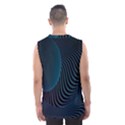 Line Light Blue Green Purple Circle Hole Wave Waves Men s Basketball Tank Top View2