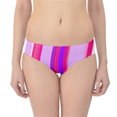 Pink Wave Purple Line Light Hipster Bikini Bottoms