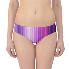 Pink Vertical Color Rainbow Purple Red Pink Line Hipster Bikini Bottoms by Alisyart
