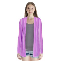 Pink Vertical Color Rainbow Purple Red Pink Line Cardigans by Alisyart