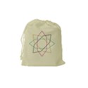 Shape Experimen Geometric Star Sign Drawstring Pouches (Medium)  View2