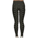 Dark Interlace Tribal  Classic Yoga Leggings View2