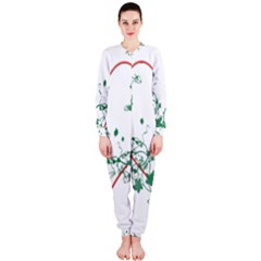 Heart Ranke Nature Romance Plant Onepiece Jumpsuit (ladies)  by Simbadda