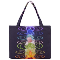 Chakra Spiritual Flower Energy Mini Tote Bag