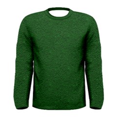 Texture Green Rush Easter Men s Long Sleeve Tee