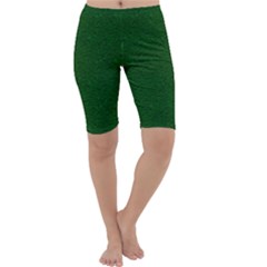 Texture Green Rush Easter Cropped Leggings  by Simbadda