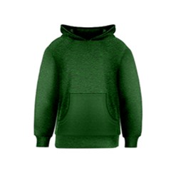 Texture Green Rush Easter Kids  Pullover Hoodie