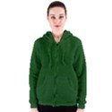 Texture Green Rush Easter Women s Zipper Hoodie View1