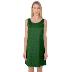 Texture Green Rush Easter Sleeveless Satin Nightdress by Simbadda