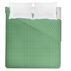 Green1 Duvet Cover Double Side (queen Size)