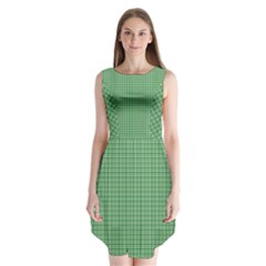 Green1 Sleeveless Chiffon Dress  