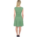 Green1 Capsleeve Midi Dress View2