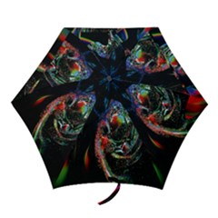 Abstraction Dive From Inside Mini Folding Umbrellas by Simbadda