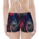 Abstraction Dive From Inside Boyleg Bikini Wrap Bottoms View2