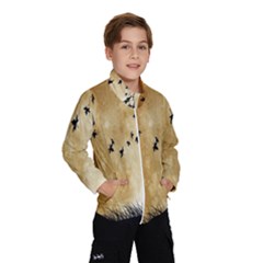 Birds Sky Planet Moon Shadow Wind Breaker (kids) by Simbadda