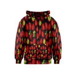 Berry Strawberry Many Kids  Zipper Hoodie